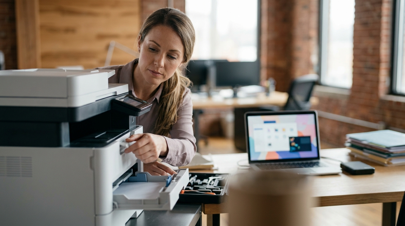 Printer Setup, Network Troubleshooting & Data Recovery in IN
