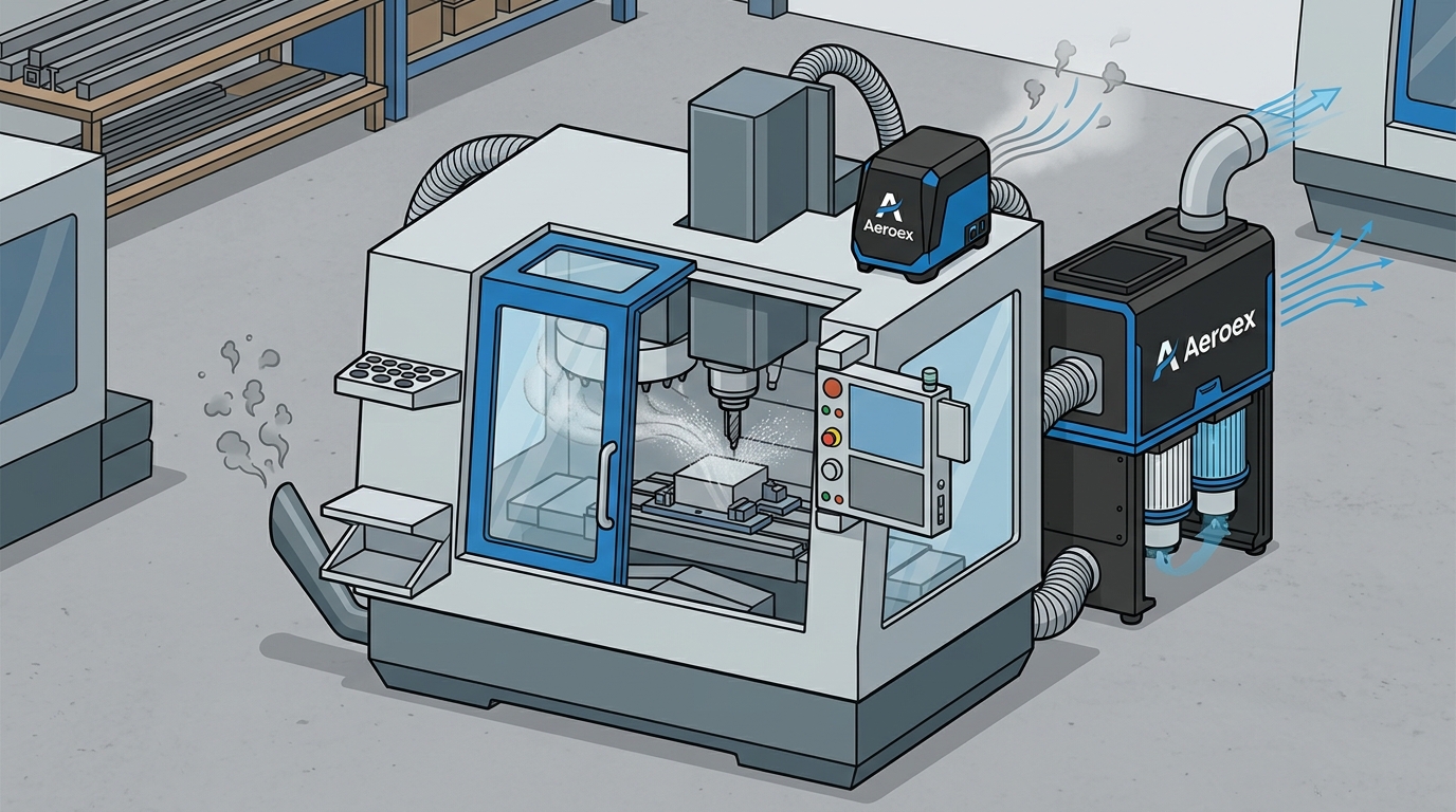 Best Mist Collector for CNC Machining: Aeroex Guide
