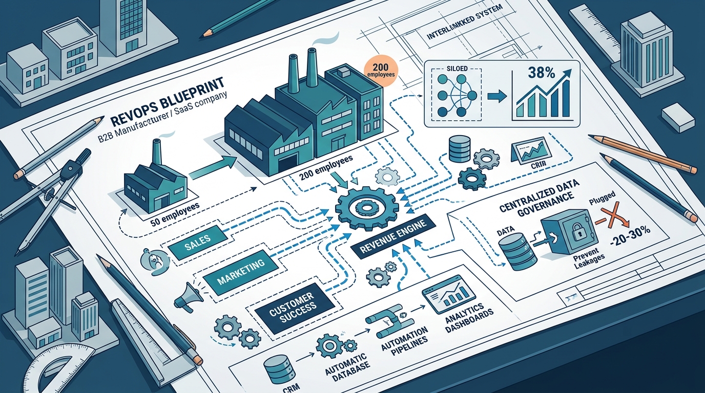RevOps for 50-200 Employee B2B Companies: A Strategic Blueprint