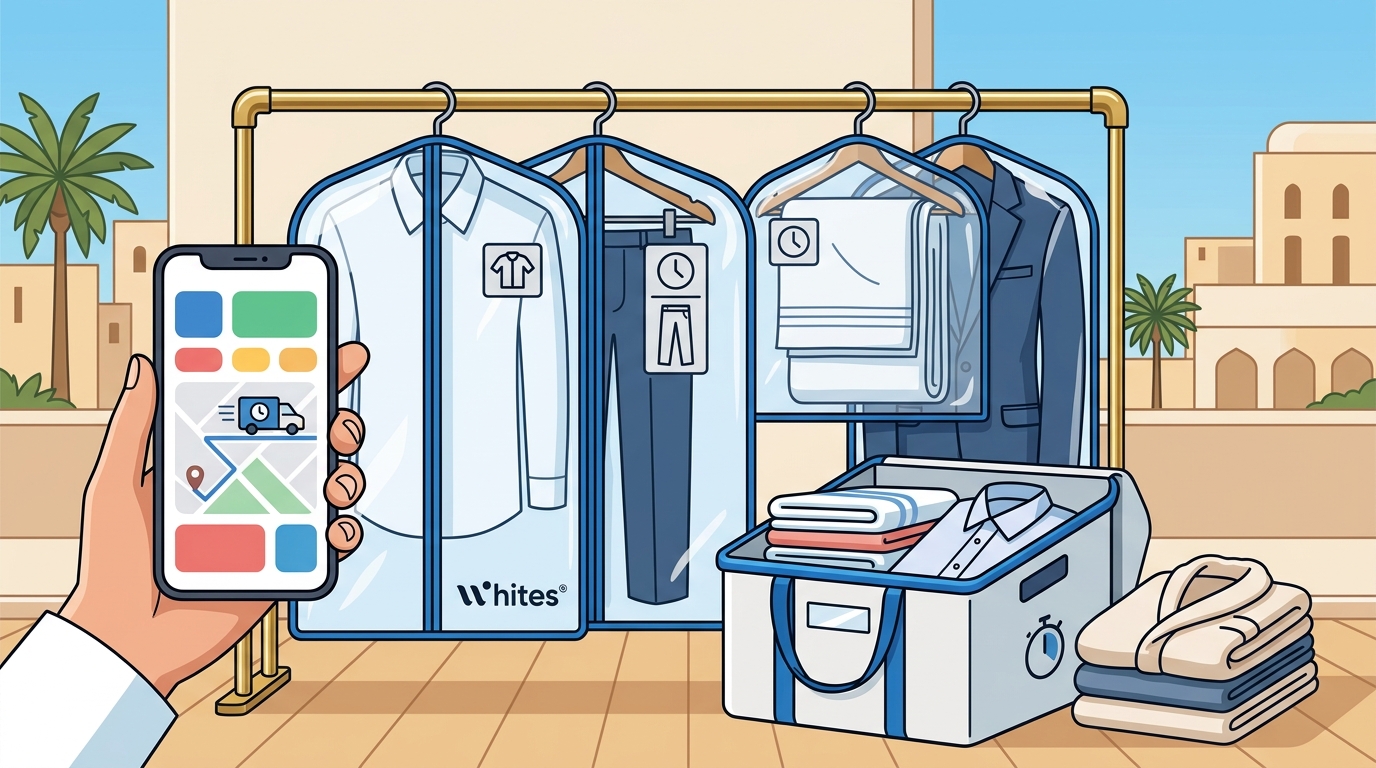 Laundry Pickup & Delivery in Abu Dhabi: Whites Guide