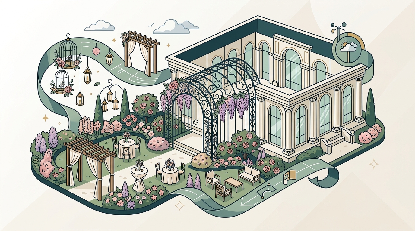 Romantic Garden Wedding Ideas for Knotting Hill Place