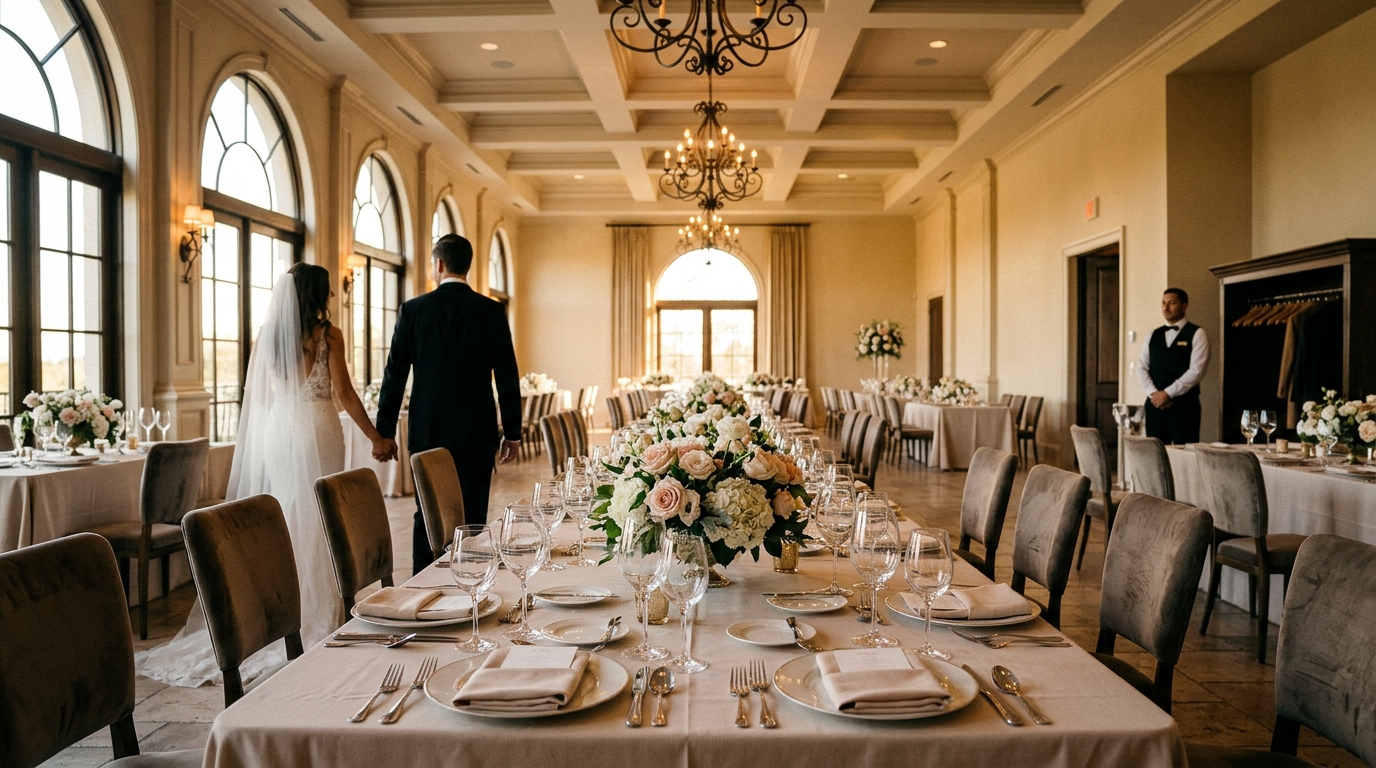 High-End Wedding Venue Amenities: What to Expect