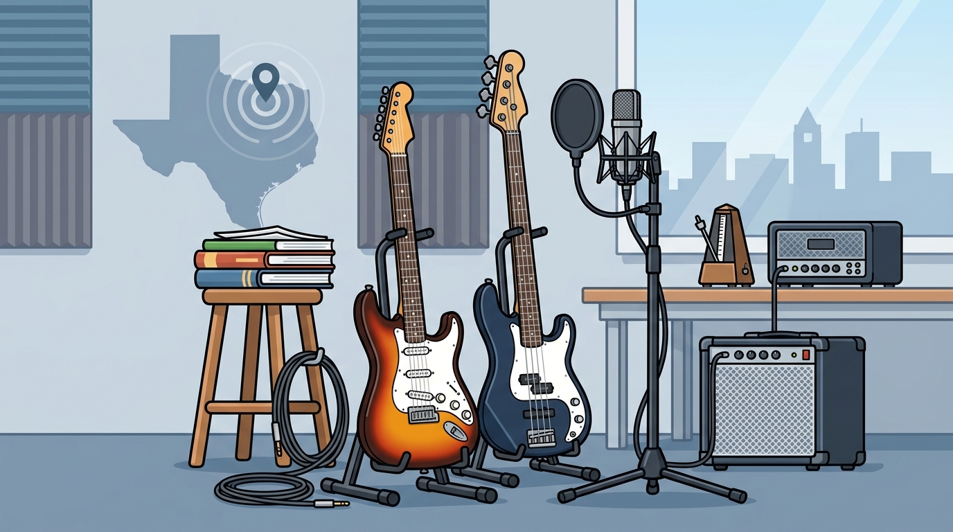 Best Guitar, Bass & Voice Lessons in McKinney, TX