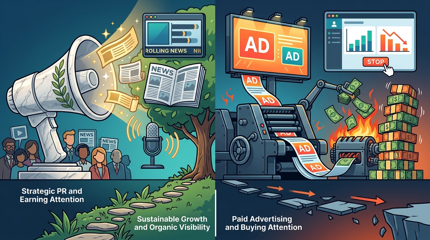 Strategic PR vs Paid Ads: Driving Brand Awareness
