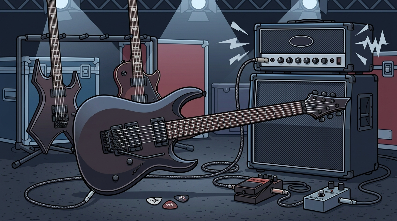 Best Guitars for Hard Rock & Heavy Metal: Top Picks for 2026