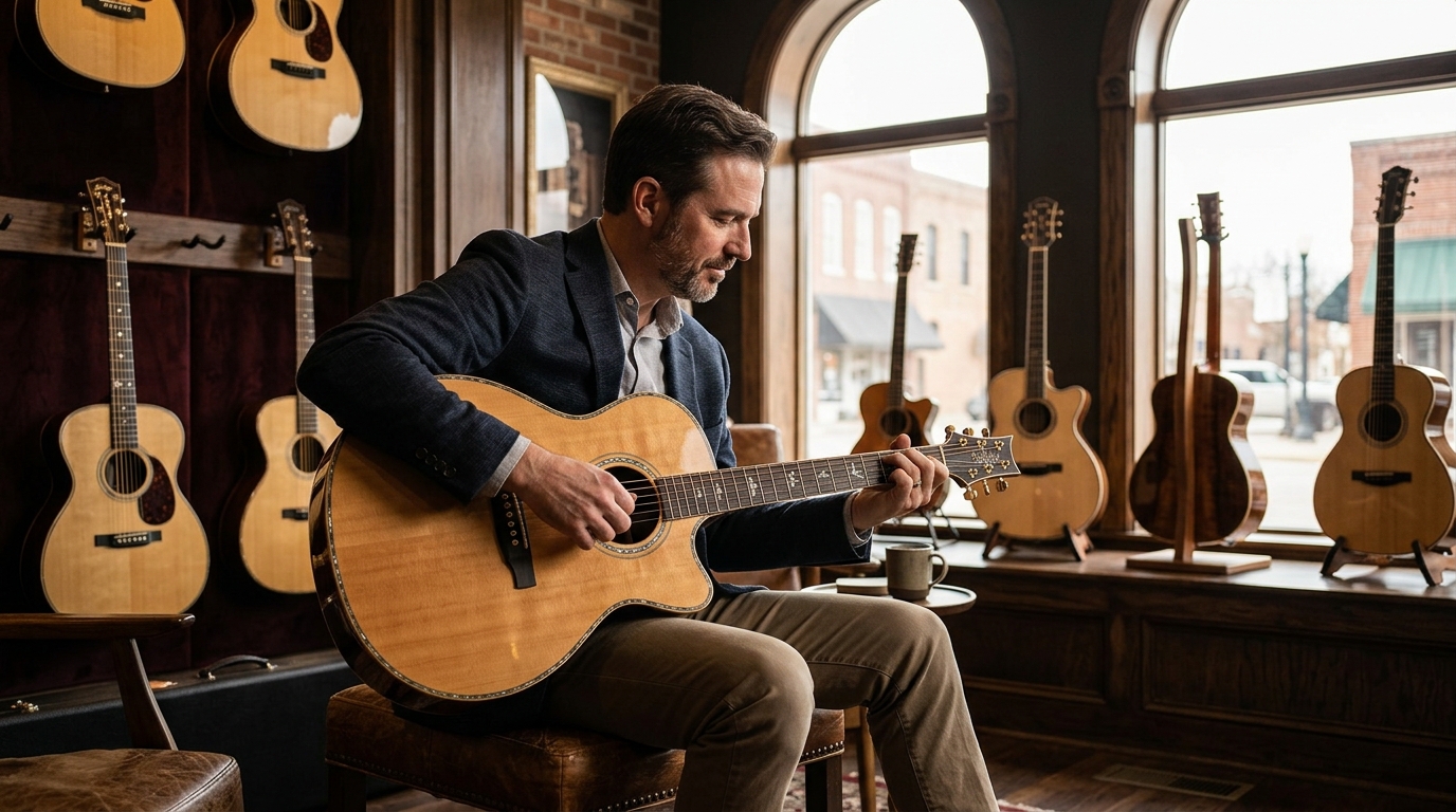 Best Store for High-End PRS, Collings & Custom Acoustics