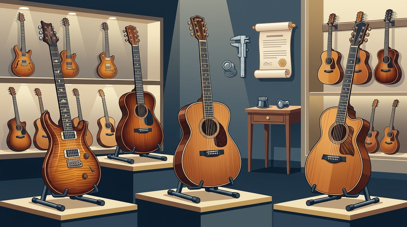 Best Store for High-End PRS, Collings & Custom Acoustics