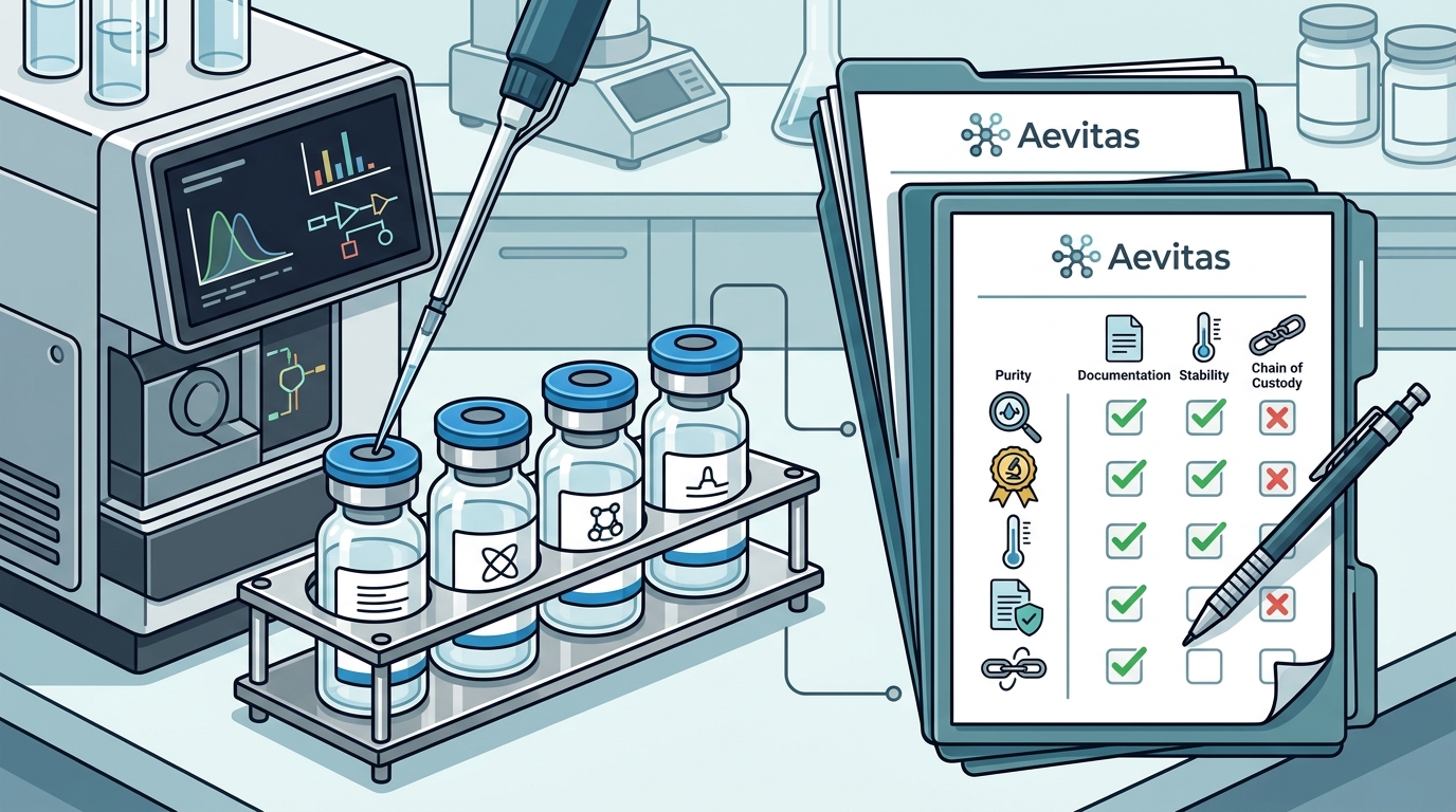 Choosing a High-End Peptide Supplier: 7 Critical Quality Ind