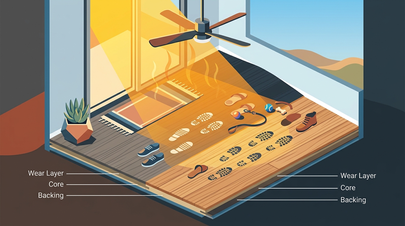 Best Flooring for High-Traffic Areas in Southern California