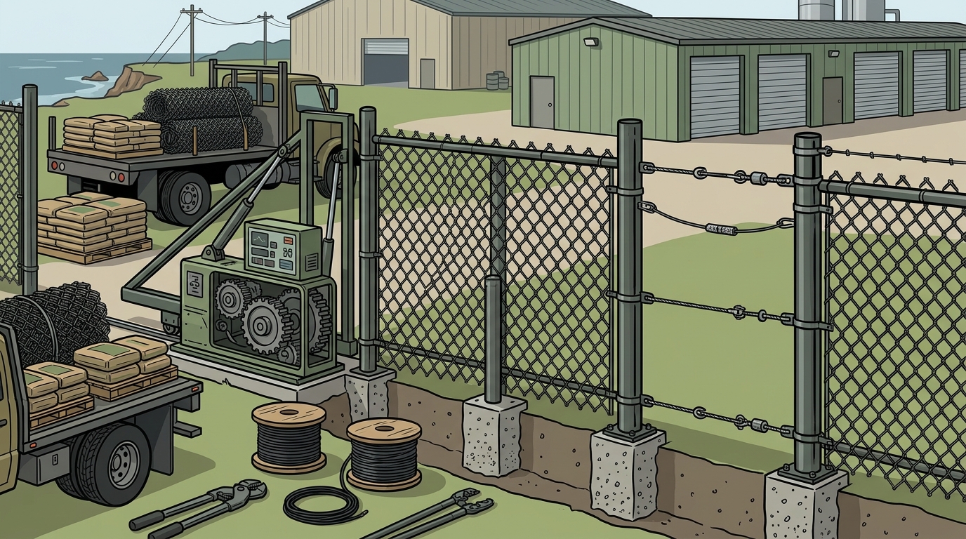 Small Business Fence Installation Cost in Matagorda County