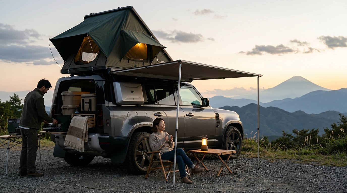 Stylish Overlanding Camper Van Rental in Tokyo | Overland Japan