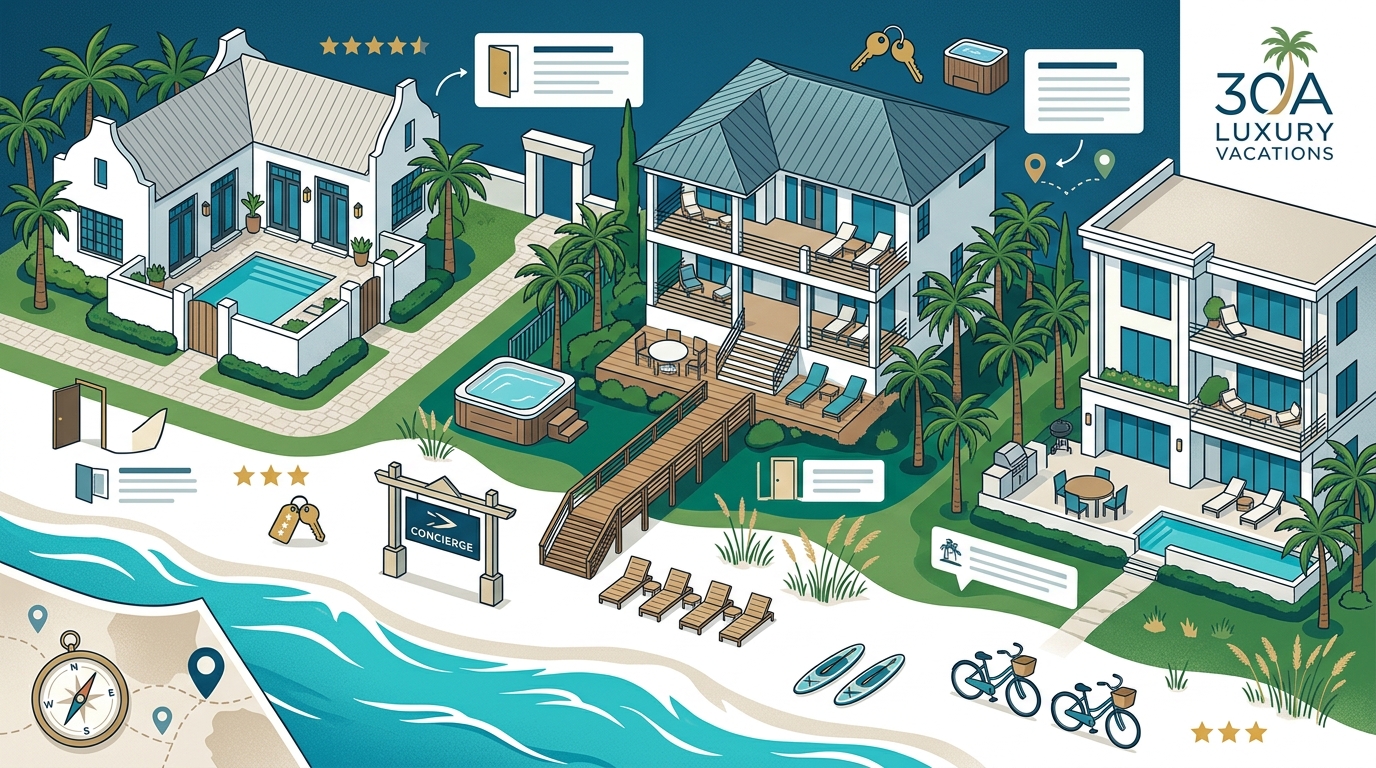 Top-Rated 30A Vacation Rentals: Luxury Homes & Condos