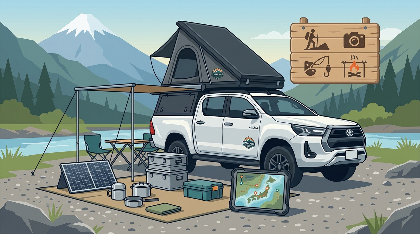 Best Premium Camper Van Rental in Japan: Overland Campers Guide