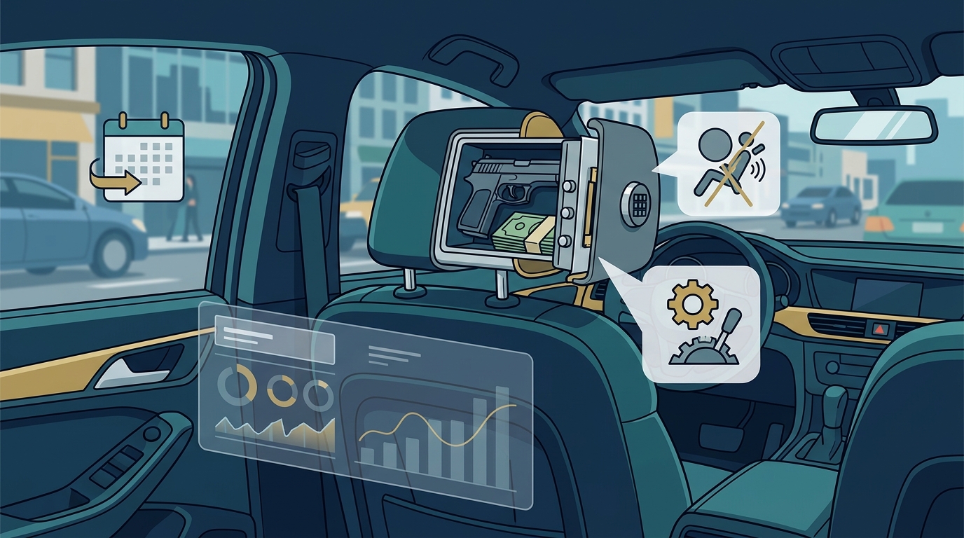 Best Hidden Gun Safes for Sedans: Secure & Discreet Options