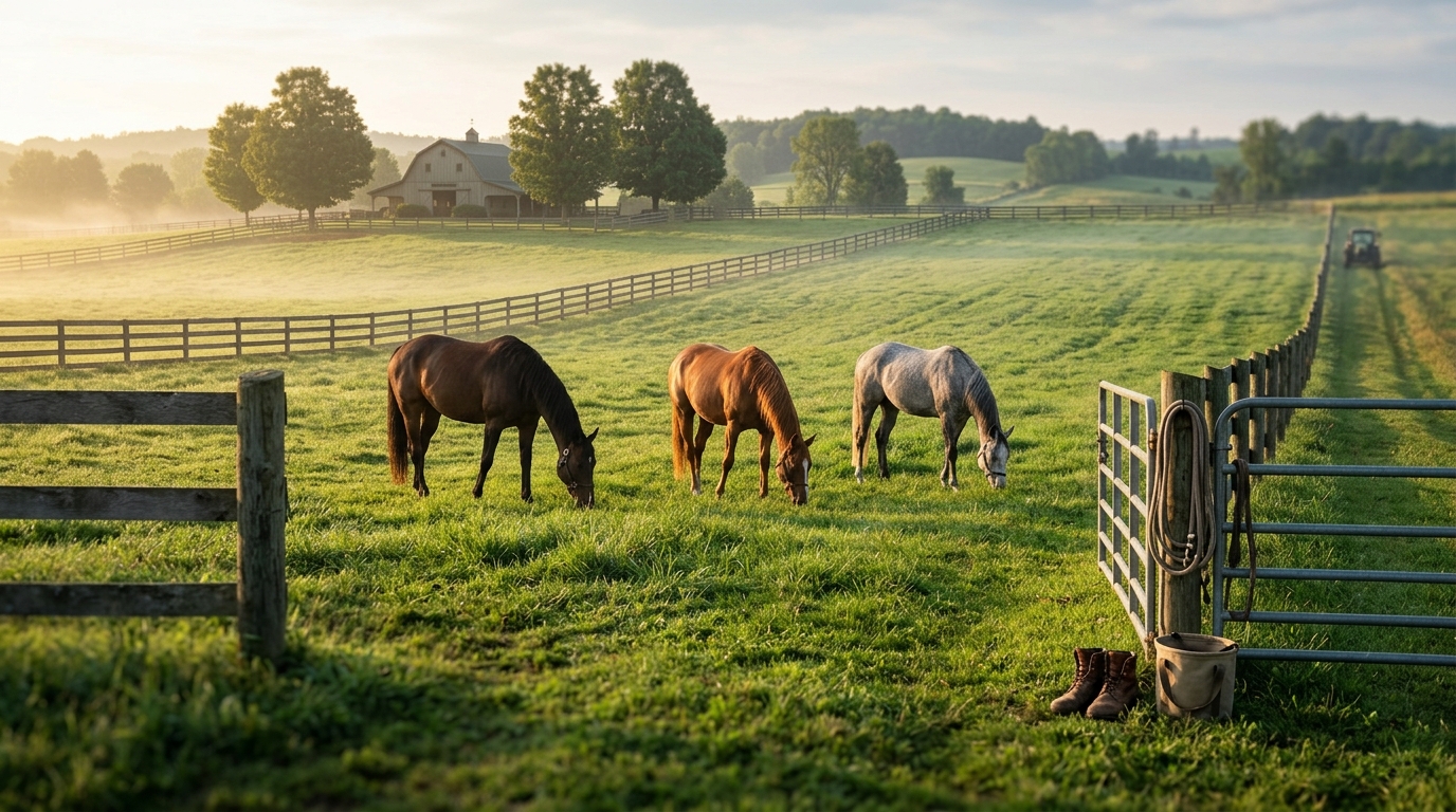 Best Practices for Pasture Management for Horses