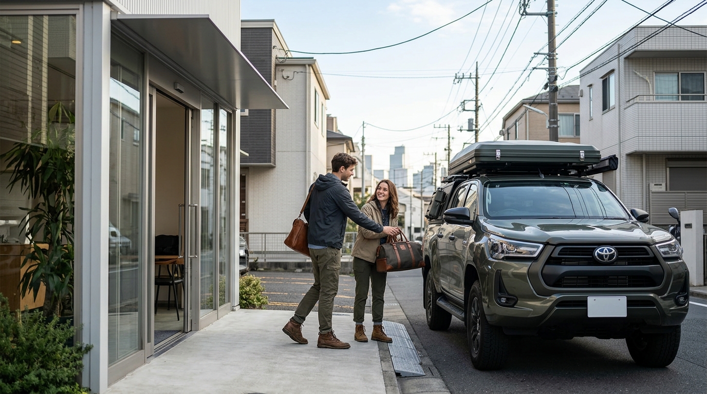 Pick Up a Camper Van in Central Tokyo: Overland Japan Guide