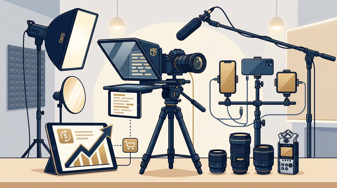 Video Content Creation & On-Camera Training for Entrepreneurs