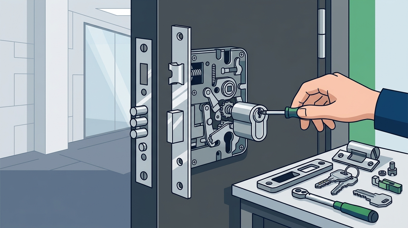 Can a Locksmith Repair High-Security Commercial Door Hardware?