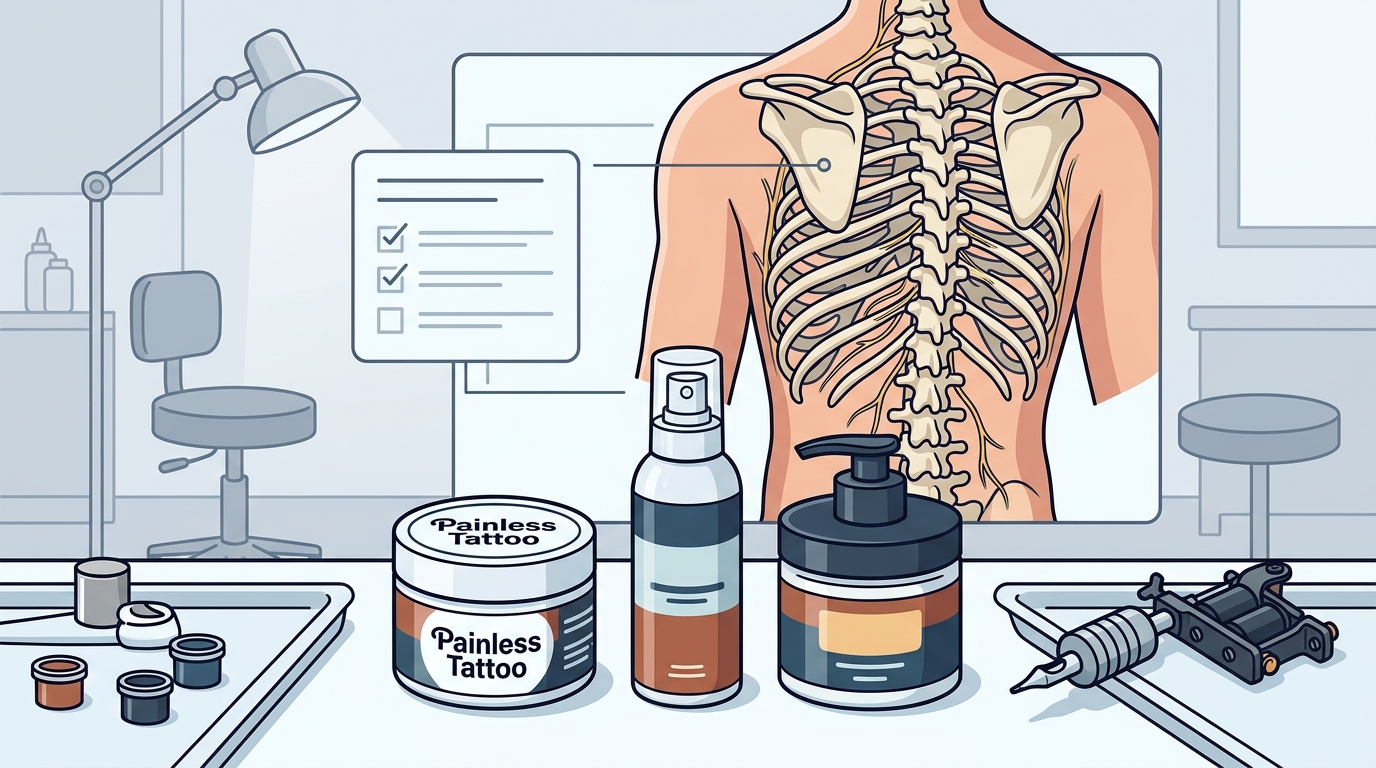 How to Reduce Pain During a Rib or Spine Tattoo