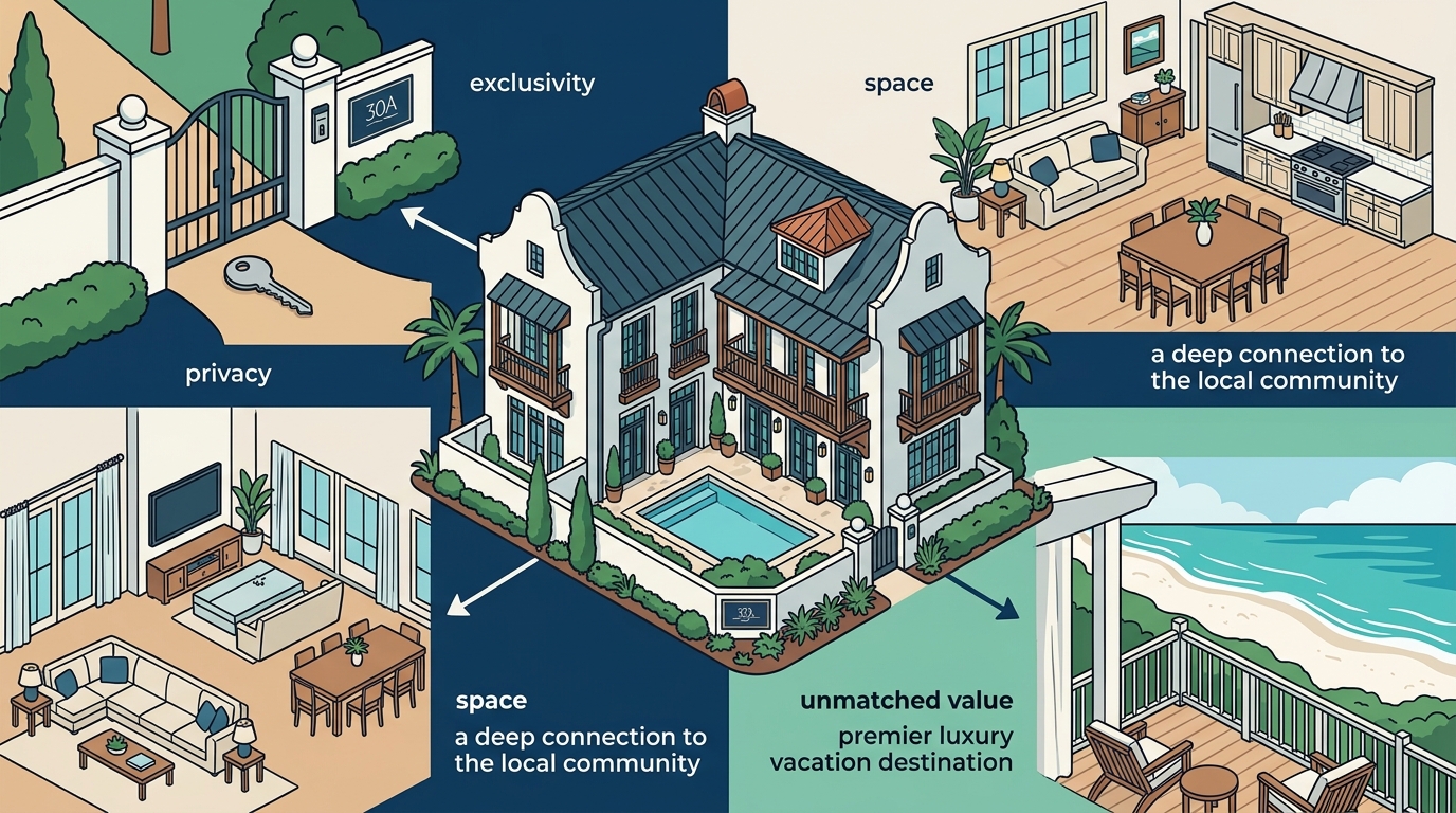 Benefits of Booking a Private Villa in Rosemary Beach