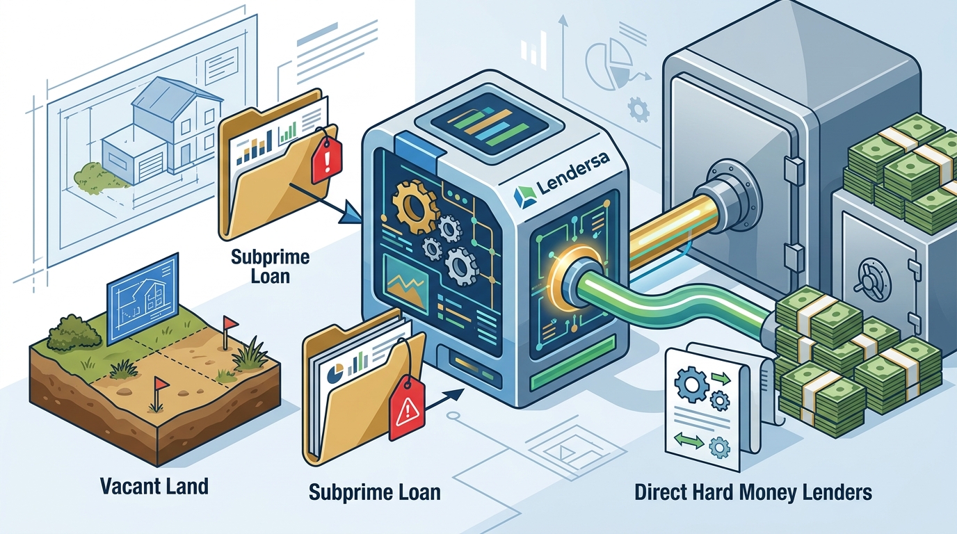 Find Direct Hard Money Lenders for Vacant Land & Subprime Loans