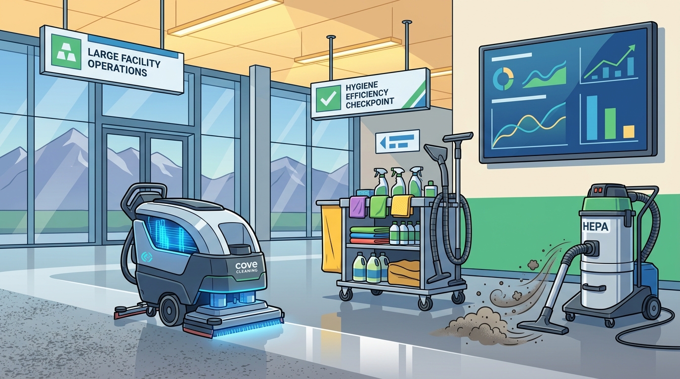 Top Commercial Cleaning Companies in Utah for Large Facilities