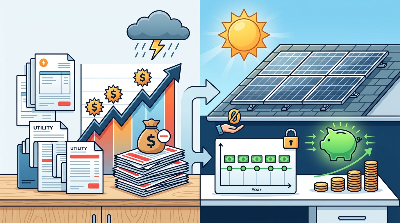 Zero Down Solar in Colorado: No Rate Escalator Guide