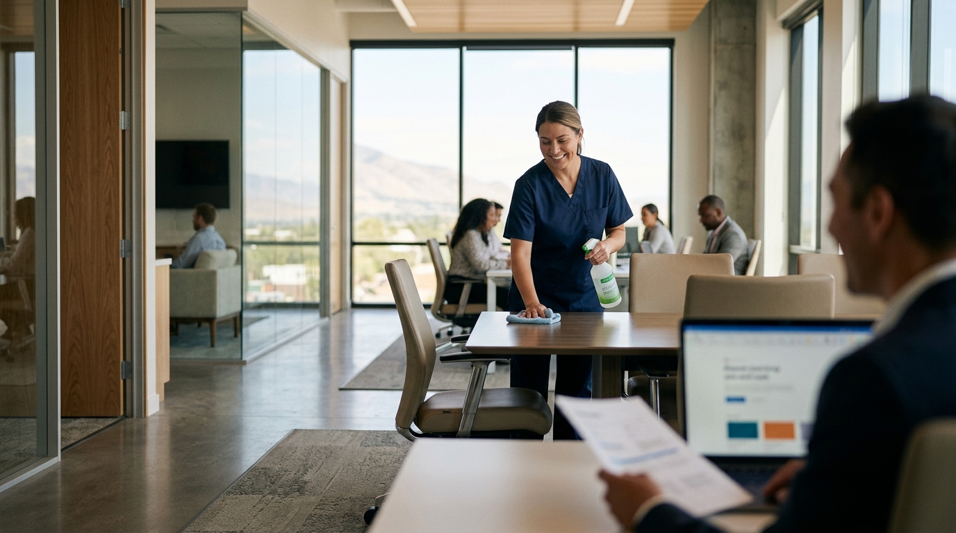 Healthy Utah Office: Commercial Cleaning Services Guide