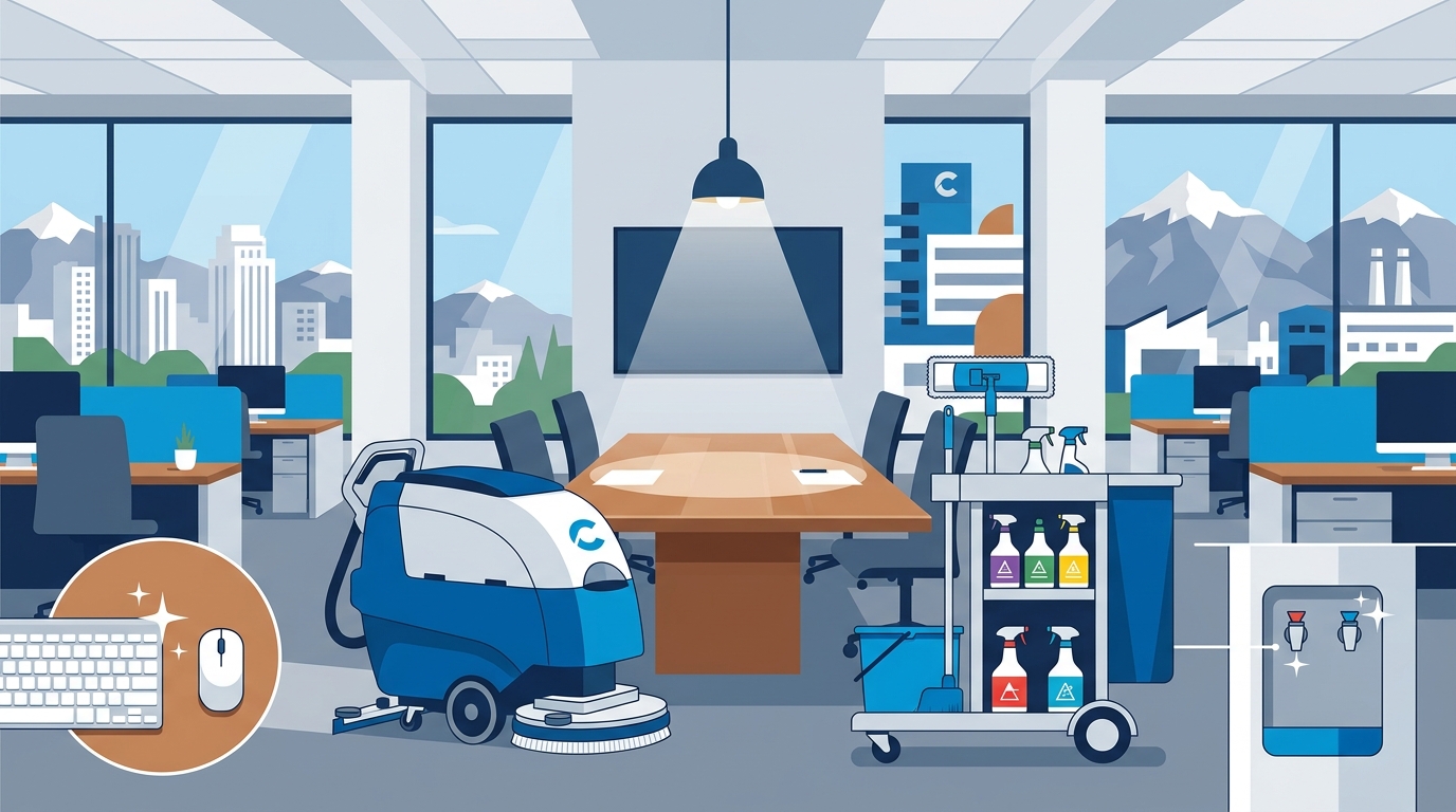 Healthy Utah Office: Commercial Cleaning Services Guide