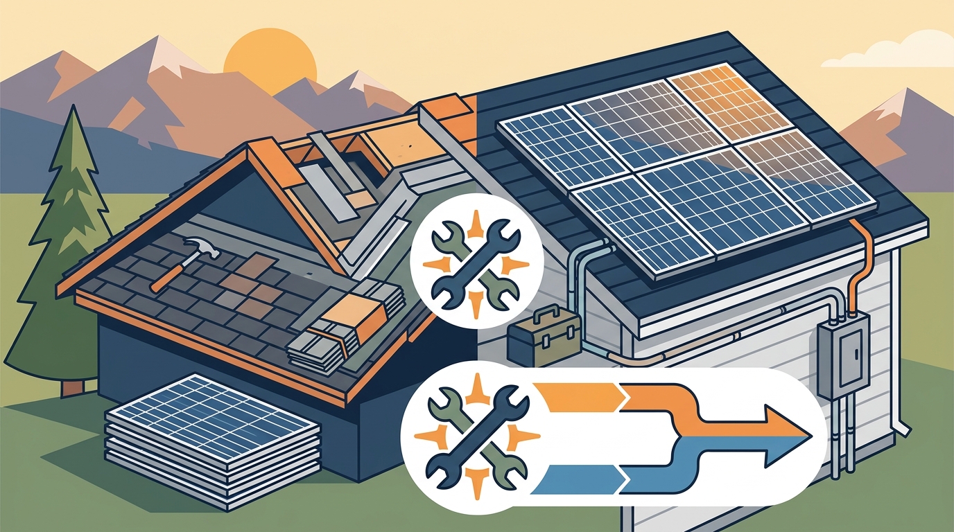 Solar and Roof Replacement in Colorado: One Company Solution