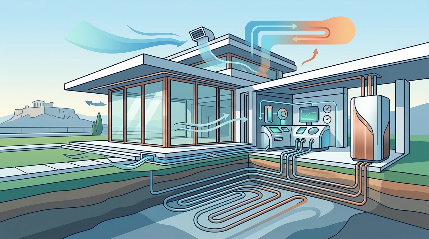 Passive Cooling & Geothermal Systems for Luxury Homes