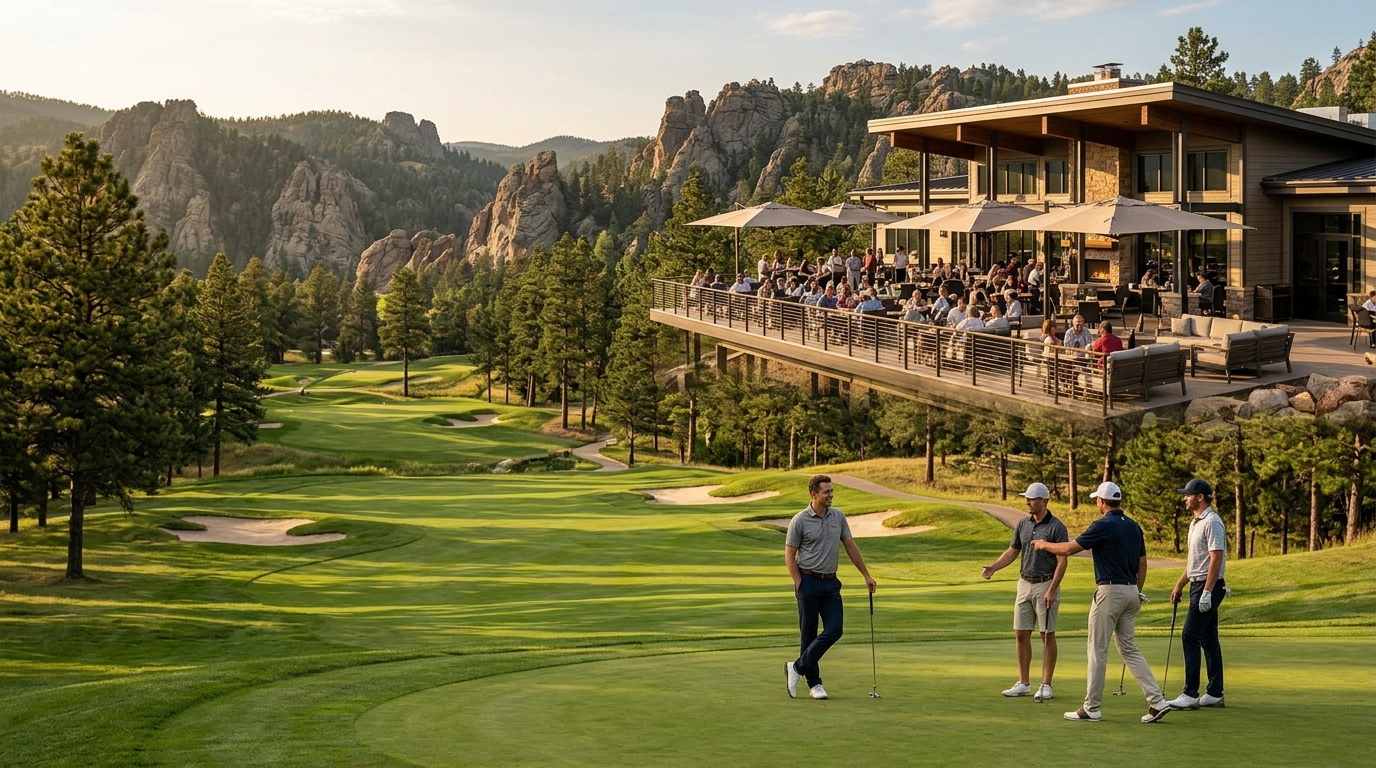 Golf Courses Near Rapid City With On-Site Sports Bars