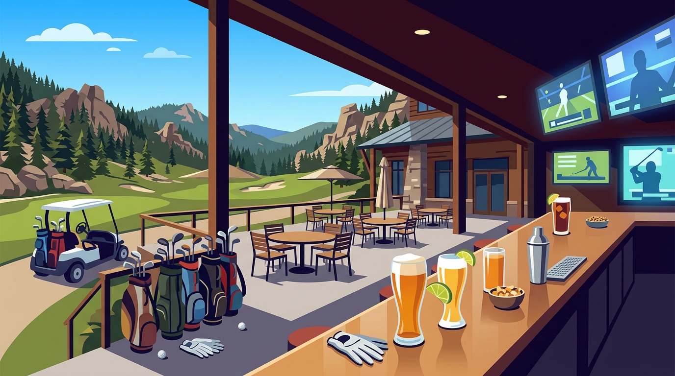 Golf Courses Near Rapid City With On-Site Sports Bars