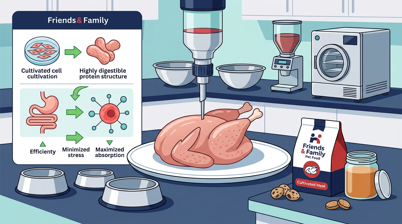 Improve Pet Digestion Naturally: Cultivated Meat Benefits