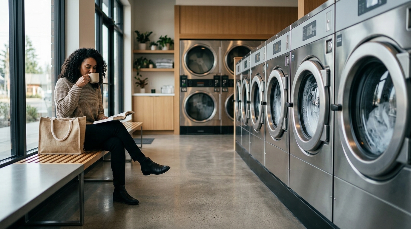 High-End Laundromat Near North Seattle: Lumin Laundry Review