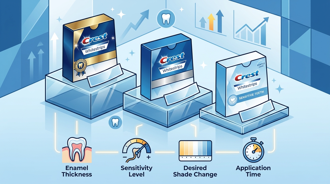 Choosing the Right Whitening Strip Strength: A Complete Guide