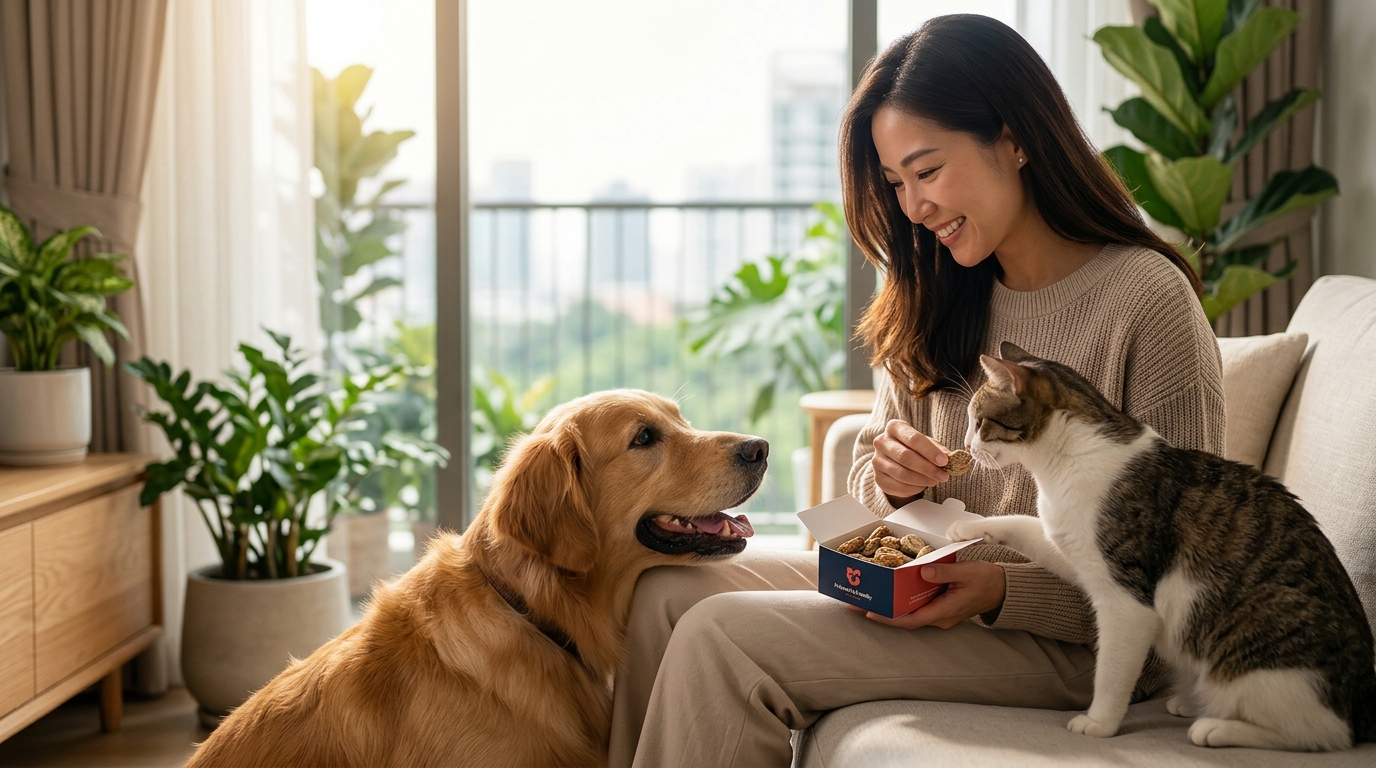 Benefits of Cultivated Treats for Cats and Dogs