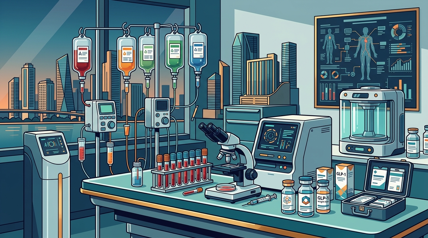 Doctor-Supervised Biohacking & Longevity in Brickell Miami