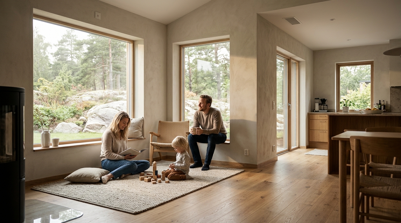 Energieffektiva Hus & Passivhus i Göteborg | MolnlyckeHus