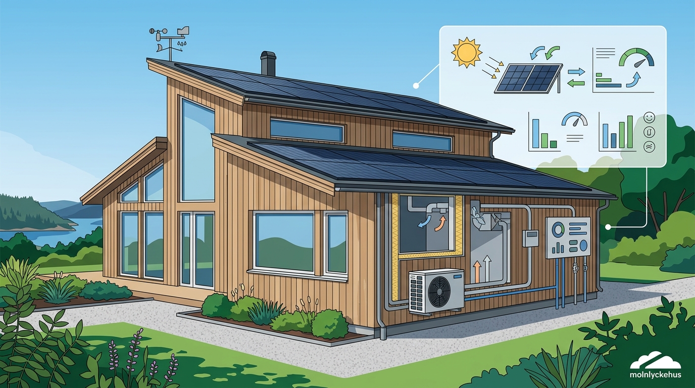 Energieffektiva Hus & Passivhus i Göteborg | MolnlyckeHus