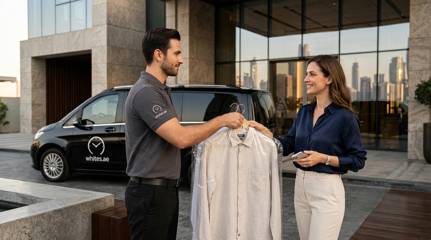 Laundry Pickup & Delivery in Abu Dhabi: Whites Guide