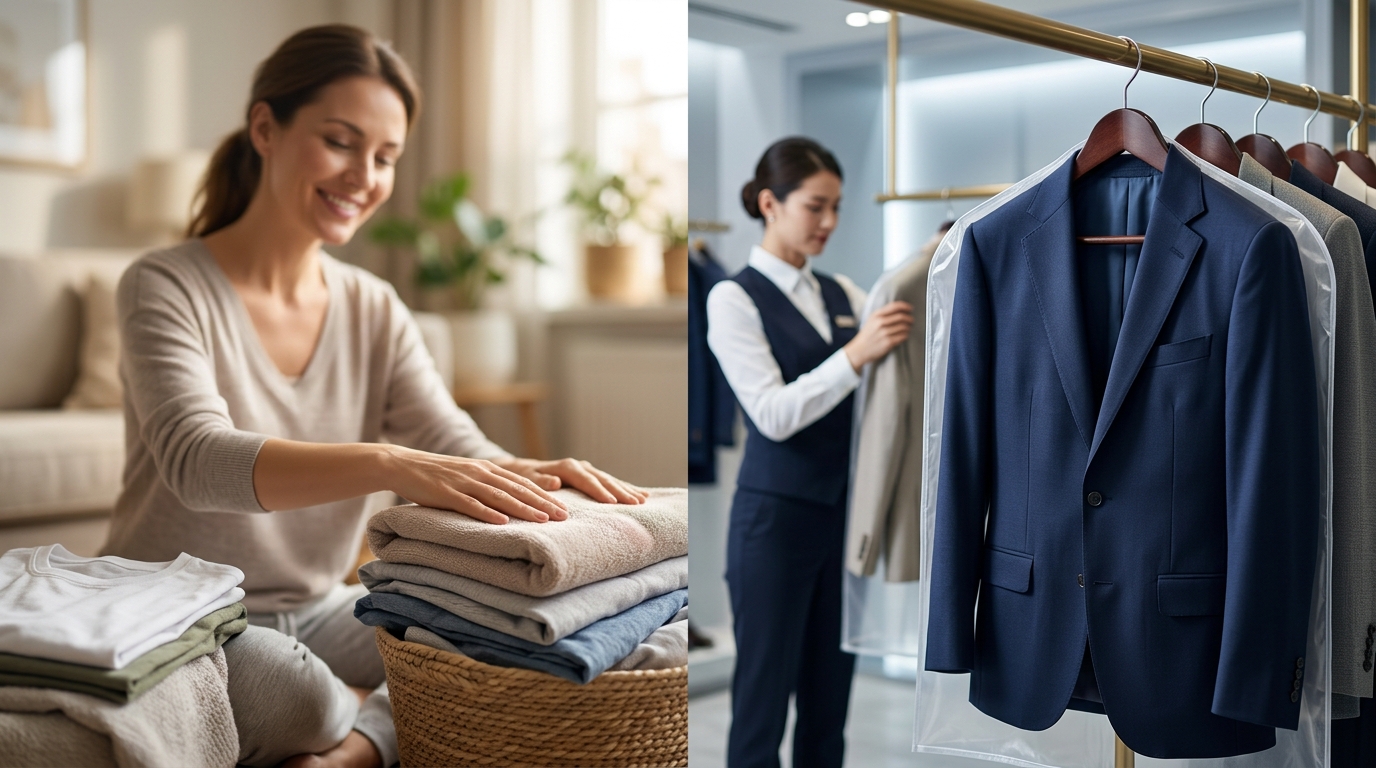 Standard Laundry vs. Professional Dry Cleaning: Key Differences