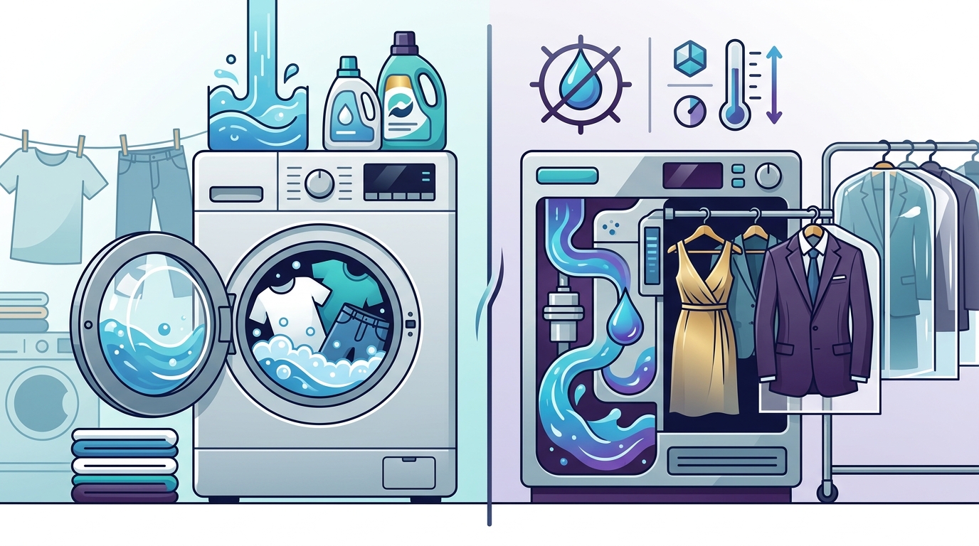 Standard Laundry vs. Professional Dry Cleaning: Key Differences