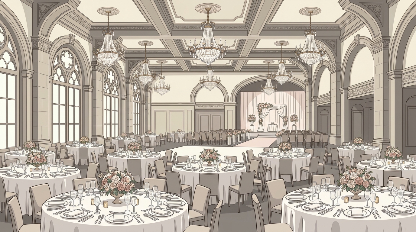 Advantages of Large Guest Count Wedding Venues in Dallas