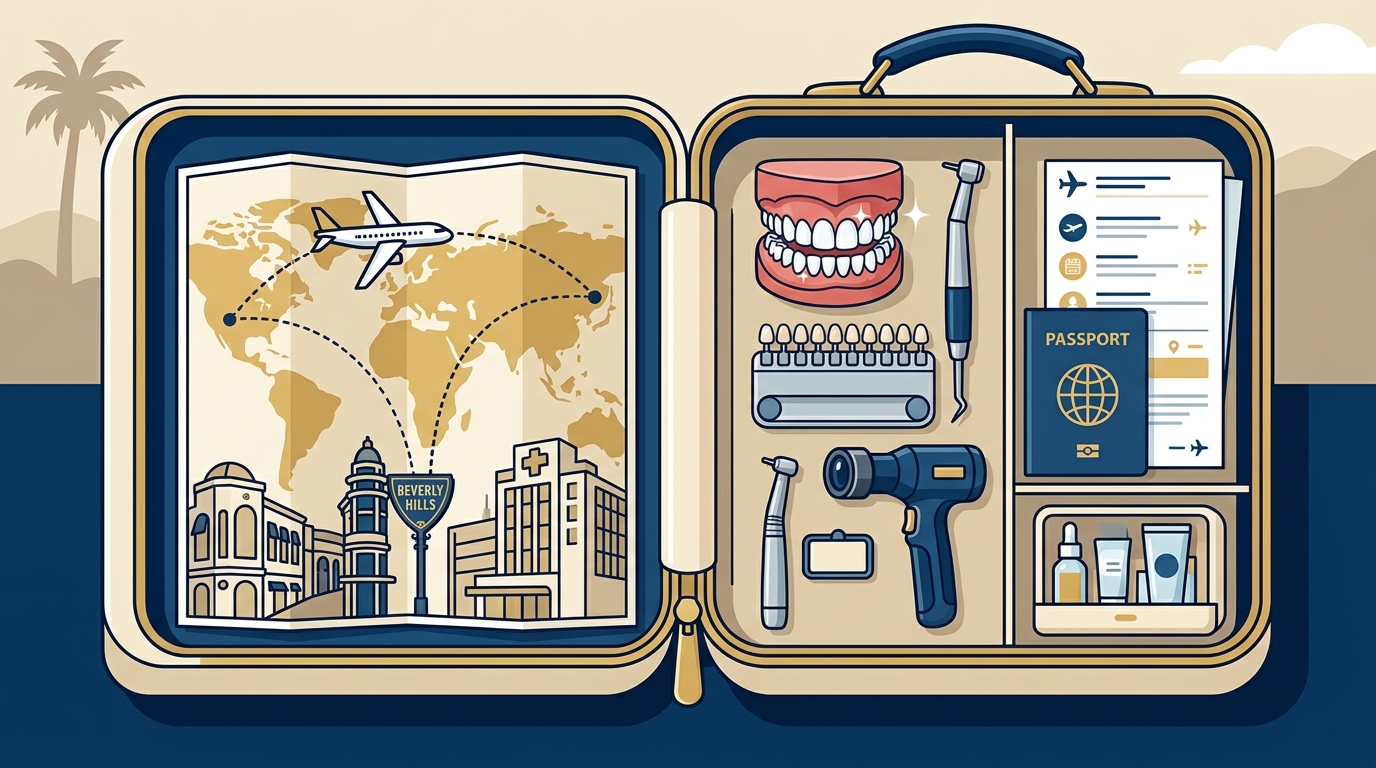 Traveling to Beverly Hills for Veneers: A Guide for Out-of-State