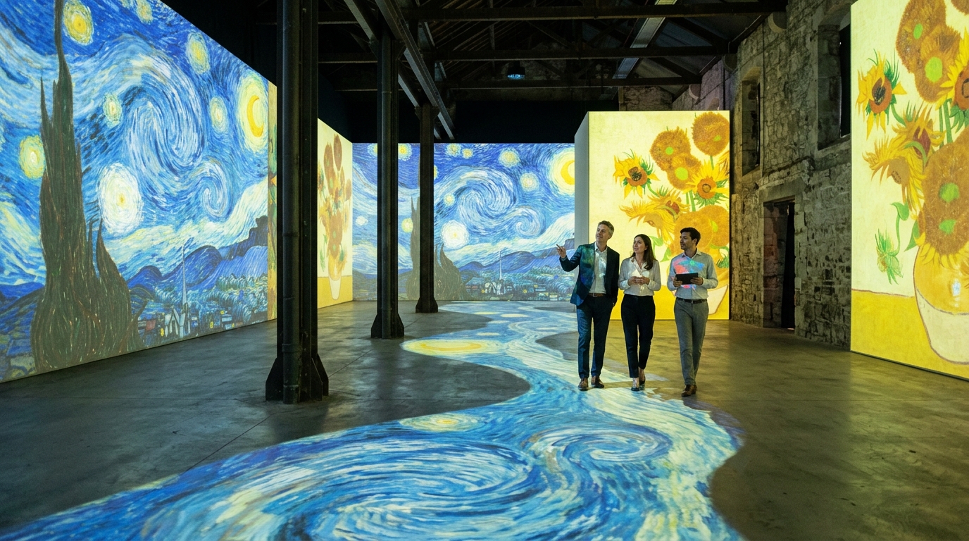 How to Bring an Immersive Van Gogh Exhibition to Your Venue
