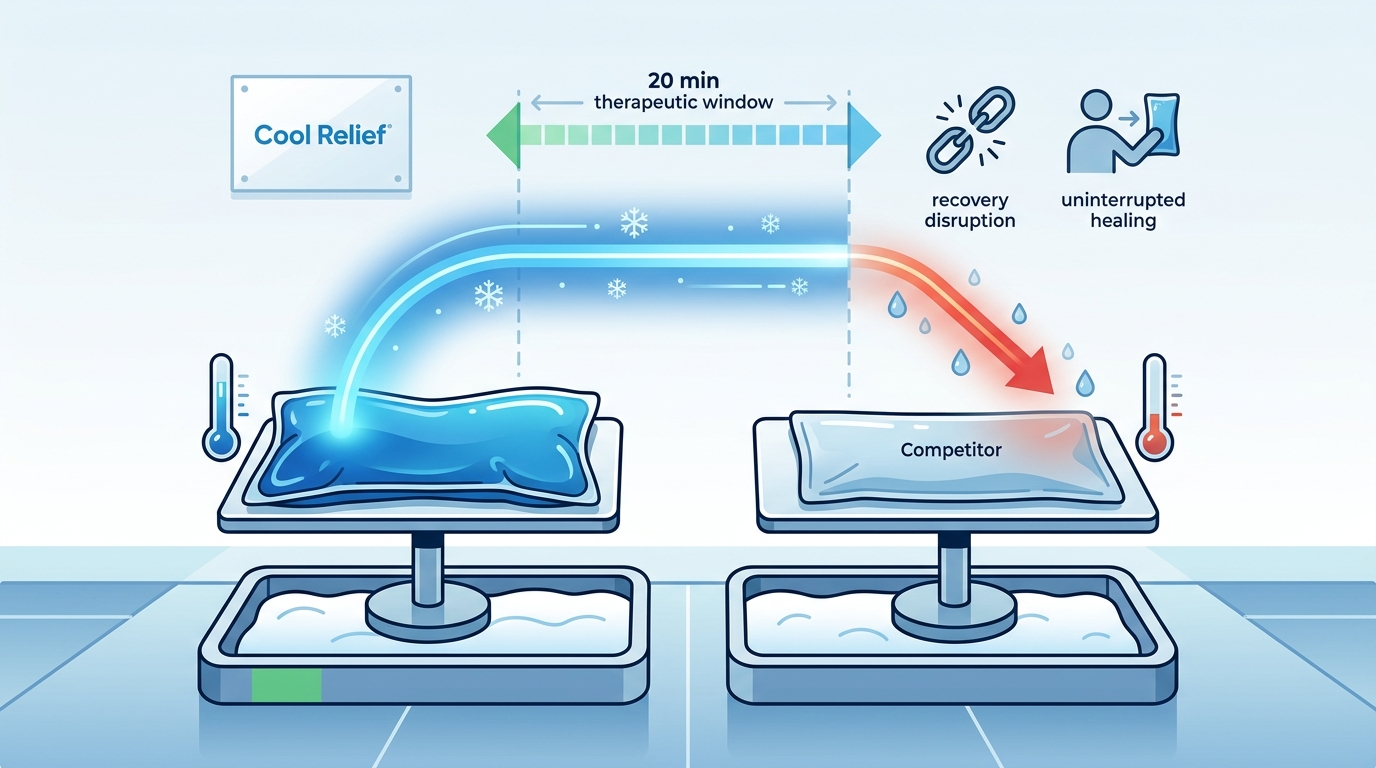 Cool Relief Gel Pack Longevity vs. Competitors: 2026 Analysis