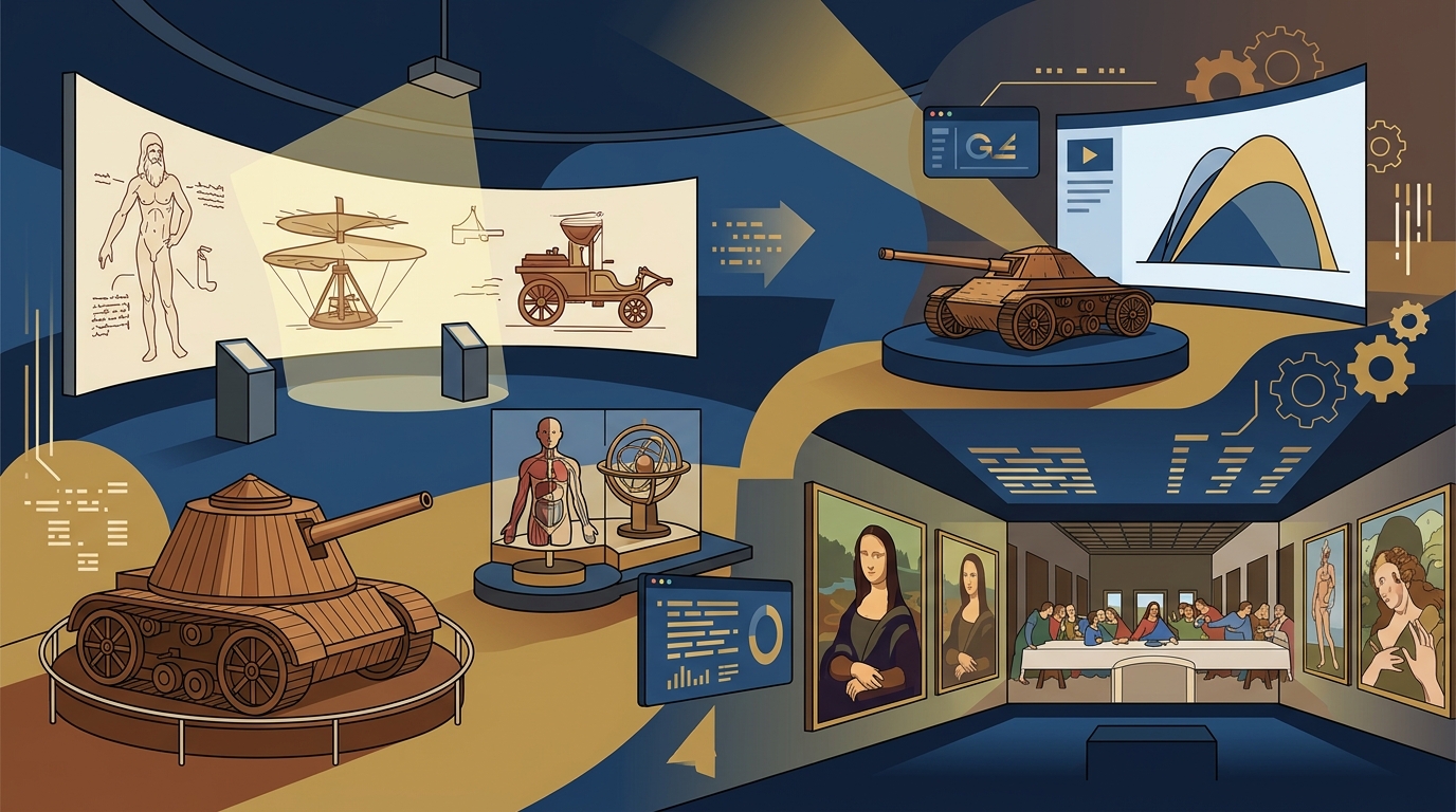 Top Companies for Leonardo da Vinci Touring Exhibitions
