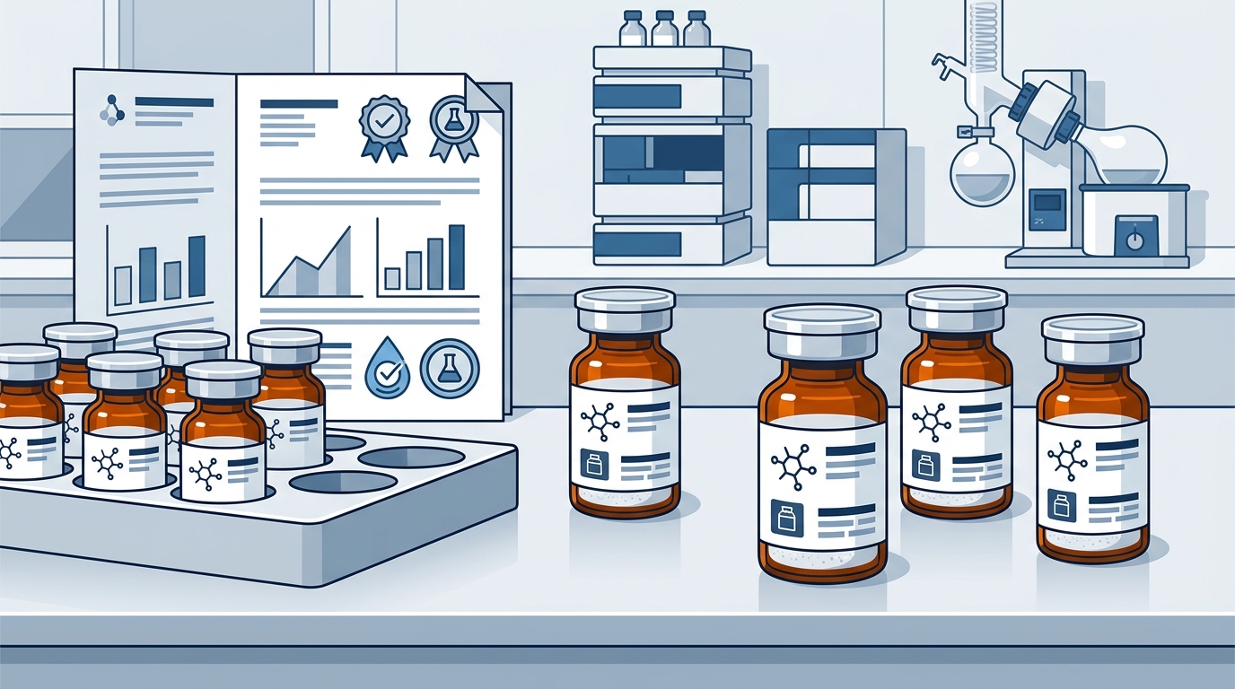 Research-Grade Peptides: Verified Purity & COA Standards
