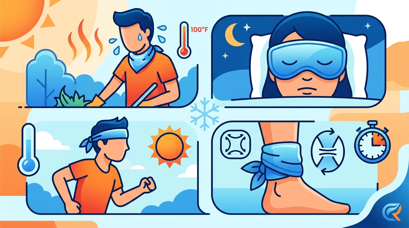 5 Unexpected Uses for the Cool Relief Cooling Ice Bandana